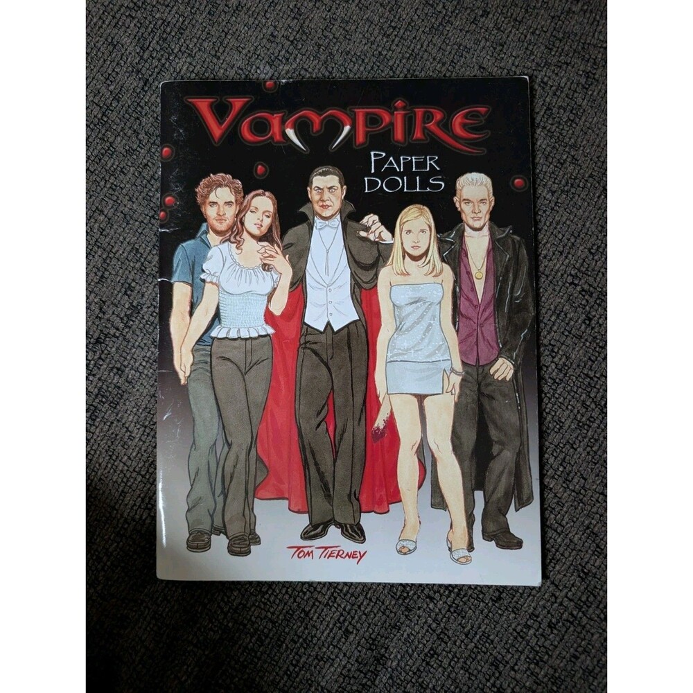Vampire Paper Dolls (Dover Publications, 2010) Tom Tierney - Lugosi, Blacula